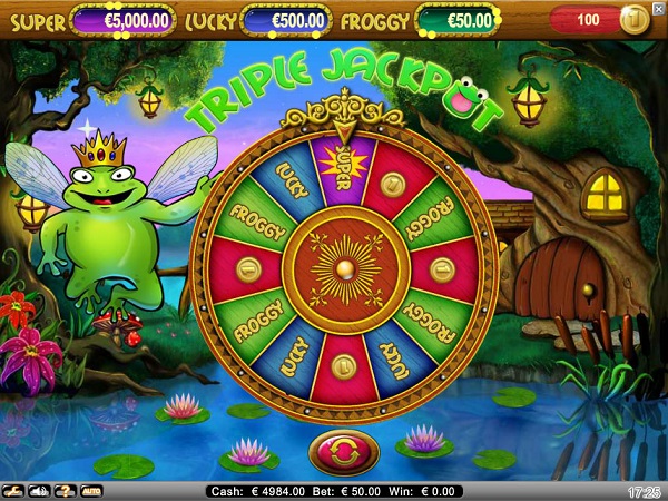 играть бесплатно в автомат super lucky frog