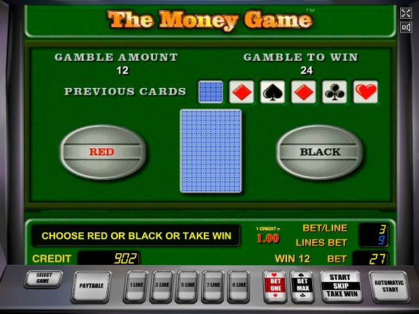 The Money Game игровые автоматы